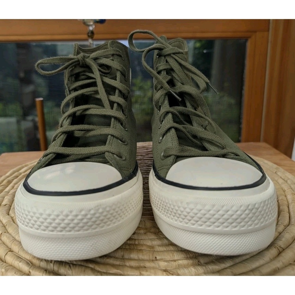 Converse All Star Chuck Taylor Sneakers Size 10 Shoes Khaki Athletic Walking